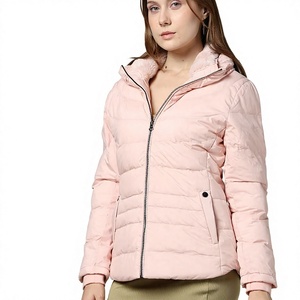 Bubble Puffer Winter Warm Jacket <b>Women</b> Fashion <b>Coats</b> Long Sleeve Outerwear Zipper Casual Padded <b>Coat</b> - Product Image 1
