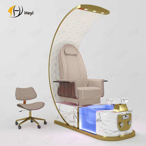 अनुकूलन योग्य सौंदर्य सैलून फर्नीचर इलेक्ट्रिक पेडीक्योर स्पा चेयर पैर स्पा मालिश नाखून मरम्मत और पेडीक्योर कुर्सी - Product Image 6