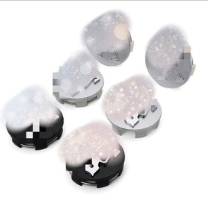 Coprimozzo Decorativo da 60mm per Pneumatici <span class=keywords><strong>308</strong></span> 408, Copriruota in Acciaio con <span class=keywords><strong>Logo</strong></span>, Adatto per Coprimozzi <span class=keywords><strong>Peugeot</strong></span> - Product Image 1