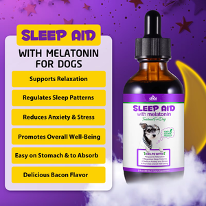 Chó ngủ Viện trợ giọt với Melatonin lo âu cứu trợ giấc ngủ quy định - Product Image 3