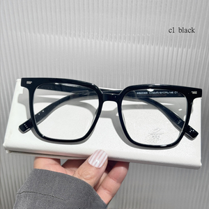 <span class=keywords><strong>Gafas</strong></span> de miopía de montura completa de estilo retro para hombres y mujeres Diseño de moda simple Material TR90 poco inspirado al por mayor - Product Image 4