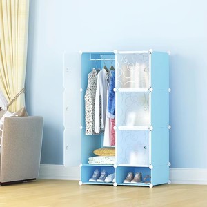 6 Organizer vestiti appeso <span class=keywords><strong>armadio</strong></span> pp materiale <span class=keywords><strong>armadio</strong></span> con uno strato di scarpe Rack mobili per la casa per il soggiorno - Product Image 3