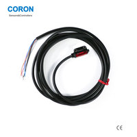 Capteur laser CMOS Coron GL1-T10 PNP NPN 0-3m IP67, capteur photoélectrique réfléchissant à faisceau traversant pour objets opaques, ligne d'emballage