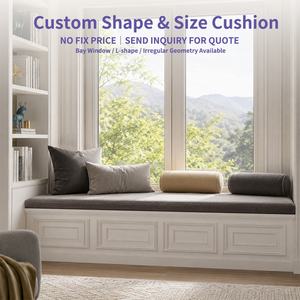 Coussin de banc en mousse sur mesure en forme de L/irrégulier pour extérieur et patio – Demande de <span class=keywords><strong>devis</strong></span> - Product Image 1