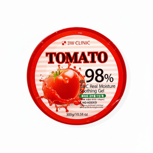 3W CLINIC <b>TOMATO</b> MOISTURE SOOTHING GEL 300ml Brightening Whitening Moisturizing Lightening Facial Care K-beauty for Women All - Product Image 2