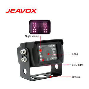 Caméra de recul VAN Cargo intégrée 18 pièces lumière LED IR HD Vision nocturne automatique camion caméras de recul Standard aide à l'inversion - Product Image 1