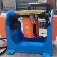 Positionneur de soudage rotatif automatique de type P à double axe, haute précision, robuste, avec double support, vitesse de rotation 0-7, poids 150 kg