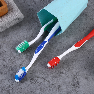 Brosse à dents en plastique ergonomique à poils en nylon doux, personnalisable en couleur/taille, pour un nettoyage en profondeur à domicile, vente en gros - Product Image 3