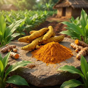 Extrait de Racine de Curcuma de Qualité 95% Curcumine en Poudre, Extrait Naturel de Curcuma, Vente en Gros, Fabricant - Product Image 1