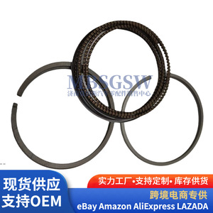 Segments de piston 23040-2G000 pour moteur Hyundai Kia G4KH IX45 2.0L AT, surface de coupelle combinée, trou de axe standard - Product Image 4
