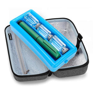 SHBC, изготовленный на заказ, хит продаж в Китае, портативный дорожный Чехол для инсулина и сумка-холодильник для инсулина, сумка и коробка из ЭВА - Product Image 5