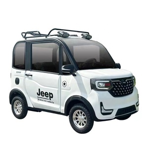 Véhicule électrique domestique à quatre roues - Nouveau véhicule de transport mini entièrement fermé à énergie nouvelle, vélo électrique 4 places mini - Product Image 1
