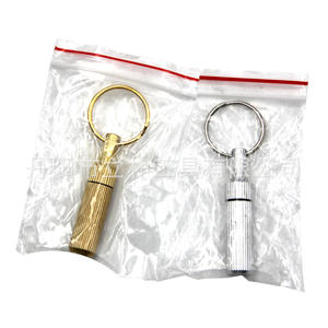 Couteau de gravure portable en laiton Danyang Lulin Tools, manche 20 mm, lame 10 mm, mini ouvre-boîte porte-clés pour emballage - Product Image 1