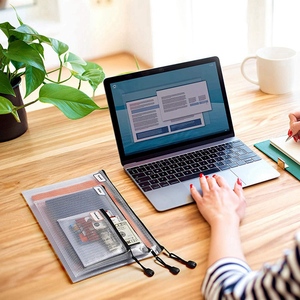 ซองซิปพีวีซี A4 สีสันสดใส กันน้ำ สำหรับใส่เอกสาร แฟ้มสำนักงาน แฟ้มโรงเรียน สำหรับจัดเก็บเอกสาร - Product Image 6