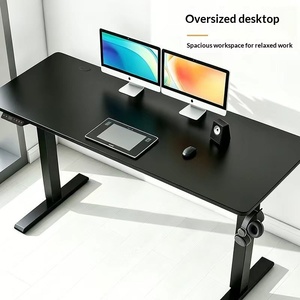 <span class=keywords><strong>Xavier</strong></span> – Cadre de bureau électrique motorisé réglable en hauteur, 16 mètres, grand format, en métal, minimaliste et moderne, avec extension, pour usage professionnel - Product Image 2
