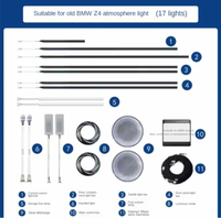 Système d'éclairage d'ambiance de style cool pour BMW Z4 Series G29 - Elevate Interior Vibe