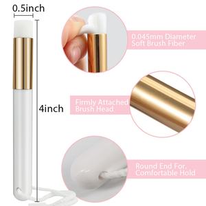 Shampoo pour cils Pinky leem, brosses, logo, lavande, rose doré, coffret, brosse pour shampooing - Product Image 5