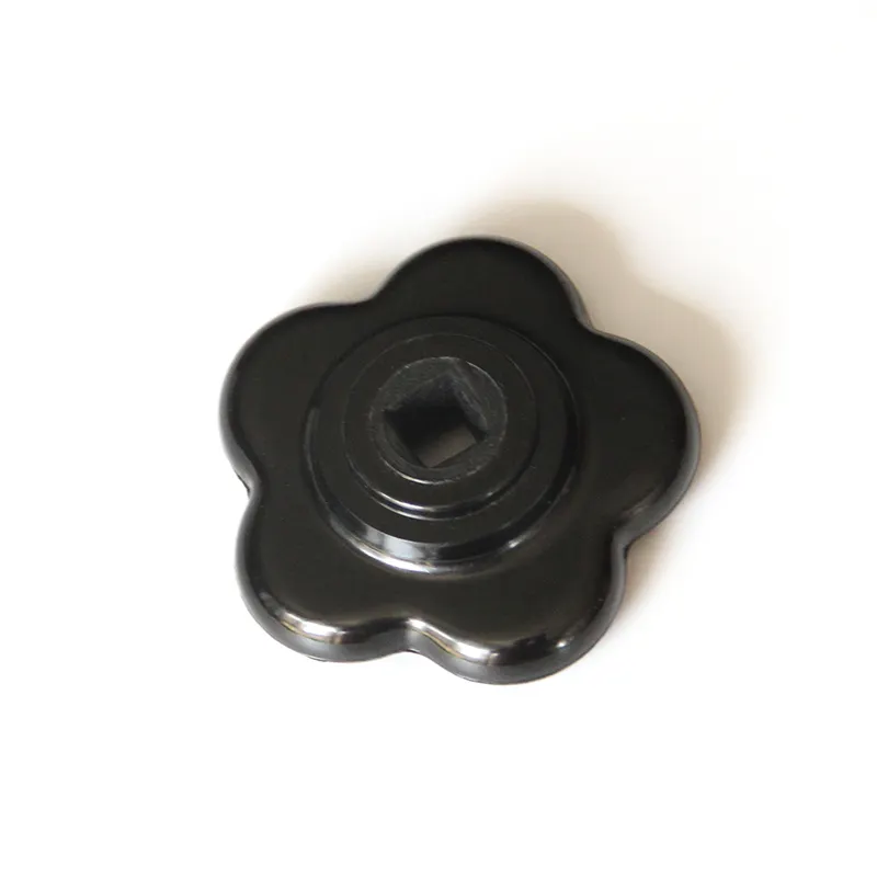 60 70 80 Square Hole Handle Petal-Shaped Bakelite Handwheel Plastic Knob Five-Pointed Star Knobs