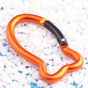 Mosquetón de Aleación de Aluminio con Forma de Bombilla, 10 mm, Carga de 5 kg, Equipo de Escalada, Accesorio para Exteriores - Product Image 4