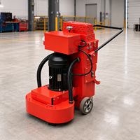 Fraiseuse à béton professionnelle 380V 7,5kW, meuleuse de sol, scarificateur pour grands sols d'entrepôts