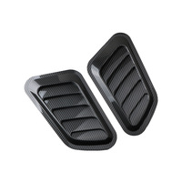 2 pièces Grilles d'aération universelles en ABS pour capot de voiture, garniture de calandre pour Ford Honda Toyota SUV Camion