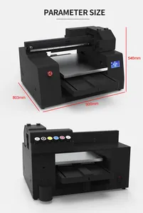 เครื่องพิมพ์ยูวีแบบแท่นราบ MT COLOR 4050 XP600 สำหรับงานอุตสาหกรรม พิมพ์บนอะคริลิก โลหะ แก้ว ปรับความสูงอัตโนมัติ <span class=keywords><strong>ระบบ</strong></span>สี CMYK+W+<span class=keywords><strong>V</strong></span> รับประกัน 1 ปี - Product Image 2