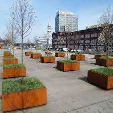 ชุดกระถางดอกไม้เหล็กคอร์เทน ซิสเตอร์ส - Product Image 6