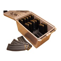 Boîte de munitions à coque dure étanche et antichoc pour la chasse en plein air Boîte de balles en plastique personnalisable pour le stockage sportif