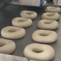 Mesin Pembuat Bagel Industri Longyu SV-209 Lini Produksi Pembentukan Adonan Otomatis untuk Toko Roti Komersial