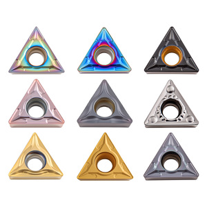 Cnc Insert Tcmt090204 Carbide Triangular 16mm Boring And Chamfering <b>Tool</b> Metric Non Coolant Through - Product Image 1