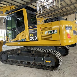 รถขุดมือสองนำเข้าจากญี่ปุ่น โคมัตสุ PC200 น้ำหนัก 20 ตัน ราคาดีที่สุดสำหรับขาย ชั่วโมงการทำงานต่ำ - Product Image 4