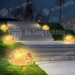Lámpara Decorativa LED de Piedra Luminosa para Paisajes de Parques, Luz de Motivo Exterior IP65 para Decoración de Jardín y Césped - Product Image 5