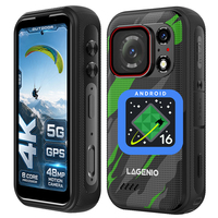 LAGENIO Eagle Pro 50MP+48MP 4K Support Prise de vue sous-marine Smartphone robuste Prix de gros Idéal pour les surfistes