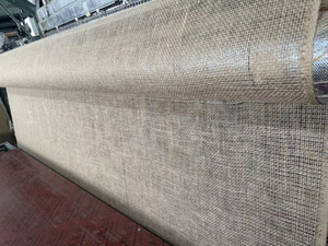 プロフェッショナル100% ジュート布テキスタイルヘシアンジュート黄麻布ロール在庫あり - Product Image 5