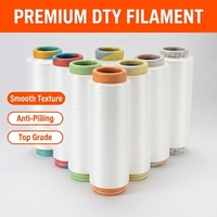 Prix d'usine Fil DTY 100% Polyester 75D/36F 150D/48F 300D/96F NIM SIM HIM Écologique Recyclable pour Tricotage Tissage Couture