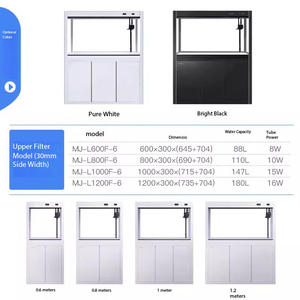 <span class=keywords><strong>Acuario</strong></span> Moderno de Lujo con Cristal de Alta Calidad, de 1 Metro de Altura, con Mueble para Sala de Estar, Ecológico, 300L - Product Image 6