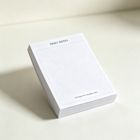 Papier à écrire de haute qualité, lisse, pour la prise de notes quotidiennes, feuilles de mémo personnalisées pour le bureau, papeterie professionnelle, bloc-notes