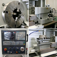 Torno CNC de Roscado de Tuberías de Servicio Pesado para la Industria Petrolera QK1353 con Control GSK y Orificio de Husillo Grande para Procesamiento de Roscas de Tuberías