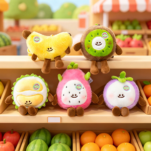 Llavero <span class=keywords><strong>de</strong></span> peluche <span class=keywords><strong>de</strong></span> la serie Frutas Rellenas, Adorno <span class=keywords><strong>de</strong></span> plátano, Muñeco <span class=keywords><strong>de</strong></span> juguete, Suave, Blandito, Cálido, Lindo y Reconfortante, Almohada, Regalo <span class=keywords><strong>de</strong></span> cumpleaños, Venta al por mayor - Product Image 2