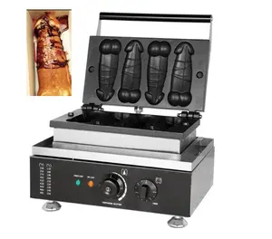 New Machine Sex Dick Waffle Maker 1600W 5 Minute Electric Wallffle Maker Machine Belgian Waffle Make