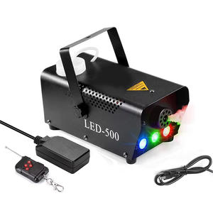 Projecteurs LED RGB, machine à <span class=keywords><strong>fumée</strong></span> de scène avec télécommande sans fil, <span class=keywords><strong>effet</strong></span> de <span class=keywords><strong>fumée</strong></span> pour mariage, DJ, éclairage de fête - Product Image 4