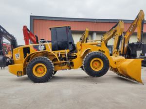 Chargeuse sur pneus CAT 950h d'occasion en bon état Machine de construction d'origine Chargeur CAT950H à bas prix à vendre - Product Image 4