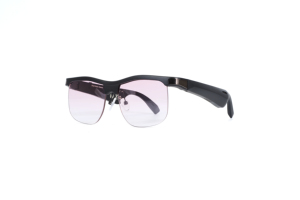 Gafas Inteligentes E10-1 de Modo Dual con Reproducción de Música por Bluetooth, Botón de Voz, Media Montura, Lentes Reemplazables, Multifuncionales - Product Image 3