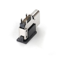 Connecteur USB Type-C femelle 16 broches MUP, insertion latérale verticale CH4.6, prise USB 2.0 Type-C pour POS, IoT, charge rapide, vente en Inde et au Vietnam.