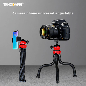 Mini trépied universel Octopus pour téléphone/appareil photo, réglable à 360°, en métal et fibre de carbone, portable pour iPhone/<span class=keywords><strong>Android</strong></span>/DSLR - Product Image 4