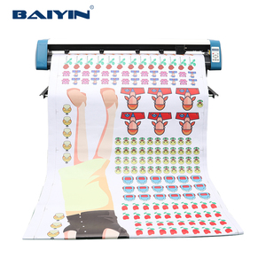 Baiyin <span class=keywords><strong>53</strong></span> inch PVC Sticker <span class=keywords><strong>plotter</strong></span> Máy cắt độ chính xác cao máy in tự động <span class=keywords><strong>plotter</strong></span> Cutter kỹ thuật số Vinyl cắt decal - Product Image 3