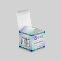 Caja de Cartón Blanca de Lujo Personalizada para Empaque de Productos para el Cuidado de la Piel, con Logotipo Personalizado, Ecológica, para Empaque de Cosméticos