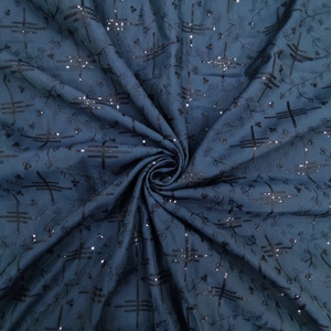 Tela de Seda Cruda de Poliéster Tejida de Lujo, Ligera, Transpirable, Multiusos, para Acolchado, Costura, Manualidades, Vestidos y Prendas de Vestir - Product Image 1