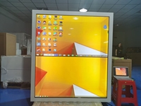 Écran LCD transparent à prix d'usine, boîte d'affichage publicitaire, événement intérieur, grand écran LCD transparent 3D de 86 pouces, écran tactile