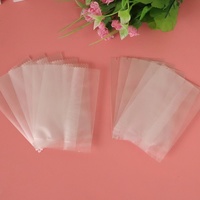 Emballage en plastique transparent de qualité alimentaire conception personnalisée impression en plastique de sac de joint arrière en gros